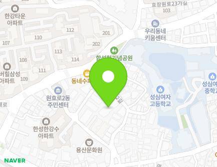 14 Hyochangwon-ro 12-gil, Yongsan-gu, Seoul, Republic of Korea Map