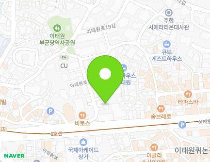 14-4 Itaewon-ro 15-gil, Yongsan-gu, Seoul, Republic of Korea Map