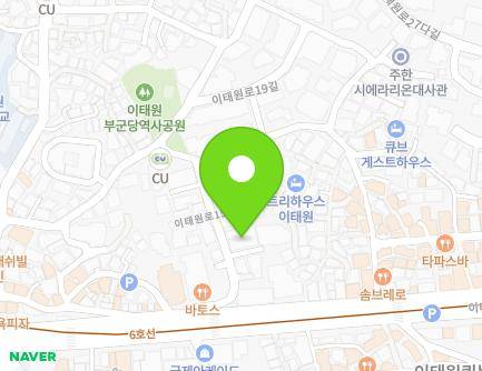 18 Itaewon-ro 15-gil, Yongsan-gu, Seoul, Republic of Korea Map