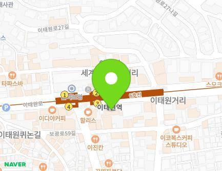 186 Itaewon-ro, Yongsan-gu, Seoul, Republic of Korea Map