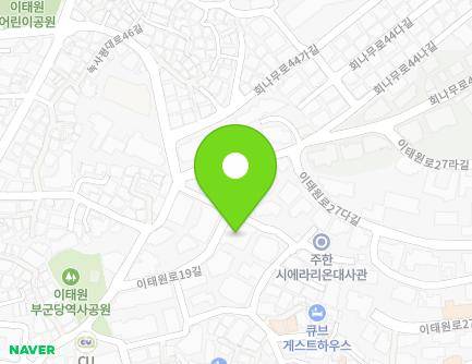 53 Itaewon-ro 19-gil, Yongsan-gu, Seoul, Republic of Korea Map