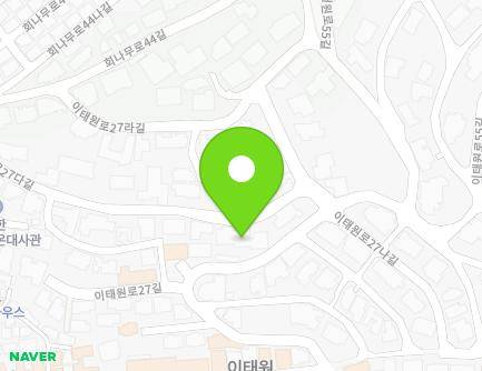 11 Itaewon-ro 27da-gil, Yongsan-gu, Seoul, Republic of Korea Map