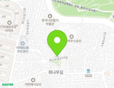 31 Hoenamu-ro 13na-gil, Yongsan-gu, Seoul, Republic of Korea Map