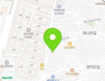 20-4 Hoenamu-ro 13-gil, Yongsan-gu, Seoul, Republic of Korea Map