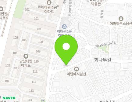 11 Hoenamu-ro 13ga-gil, Yongsan-gu, Seoul, Republic of Korea Map