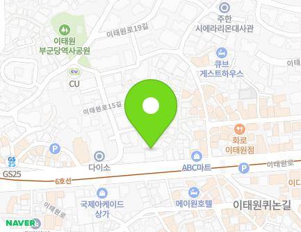 153 Itaewon-ro, Yongsan-gu, Seoul, Republic of Korea Map