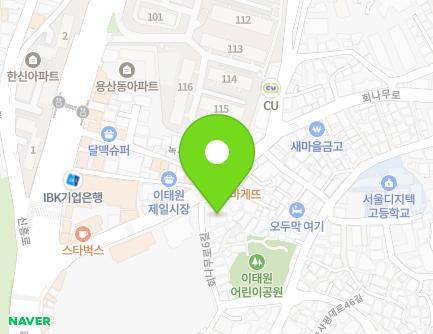 5 Hoenamu-ro 6-gil, Yongsan-gu, Seoul, Republic of Korea Map