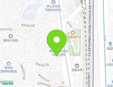 309 Cheongpa-ro, Yongsan-gu, Seoul, Republic of Korea Map