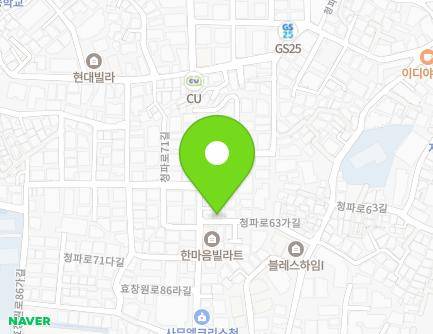 48 Cheongpa-ro 63ga-gil, Yongsan-gu, Seoul, Republic of Korea Map