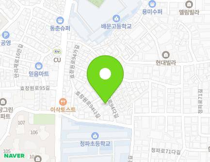 9 Hyochangwon-ro 94da-gil, Yongsan-gu, Seoul, Republic of Korea Map