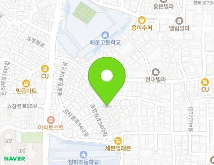 28-28 Hyochangwon-ro 98-gil, Yongsan-gu, Seoul, Republic of Korea Map