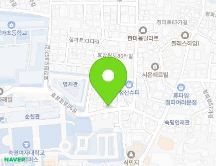 58 Hyochangwon-ro 86-gil, Yongsan-gu, Seoul, Republic of Korea Map