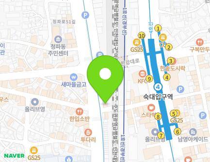 276 Cheongpa-ro, Yongsan-gu, Seoul, Republic of Korea Map
