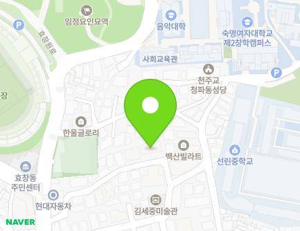 35 Hyochangwon-ro 72-gil, Yongsan-gu, Seoul, Republic of Korea Map