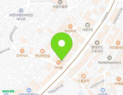 237 Itaewon-ro, Yongsan-gu, Seoul, Republic of Korea Map