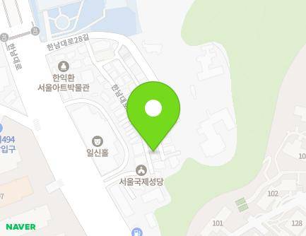 31-8 Hannam-daero 28ga-gil, Yongsan-gu, Seoul, Republic of Korea Map