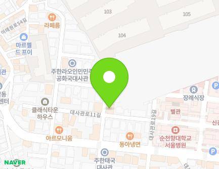 8-3 Daesagwan-ro 15-gil, Yongsan-gu, Seoul, Republic of Korea Map