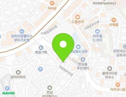 19 Itaewon-ro 36-gil, Yongsan-gu, Seoul, Republic of Korea Map