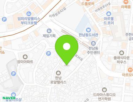 29-5 Itaewon-ro 36-gil, Yongsan-gu, Seoul, Republic of Korea Map