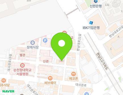 7-2 Daesagwan-ro 31-gil, Yongsan-gu, Seoul, Republic of Korea Map