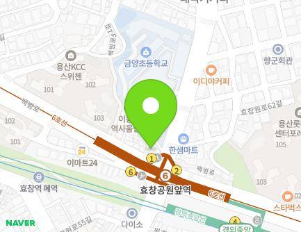 B287 Baekbeom-ro, Yongsan-gu, Seoul, Republic of Korea Map