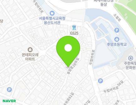 15-29 Duteopbawi-ro 69-gil, Yongsan-gu, Seoul, Republic of Korea Map