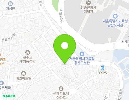 46 Huam-ro 34-gil, Yongsan-gu, Seoul, Republic of Korea Map