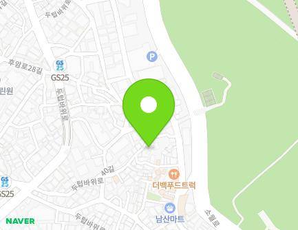 36-1 Duteopbawi-ro 40-gil, Yongsan-gu, Seoul, Republic of Korea Map