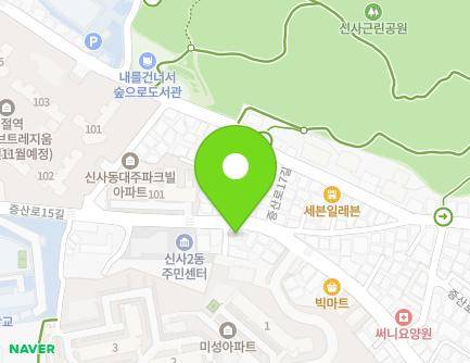 41 Jeungsan-ro 15-gil, Eunpyeong-gu, Seoul, Republic of Korea Map