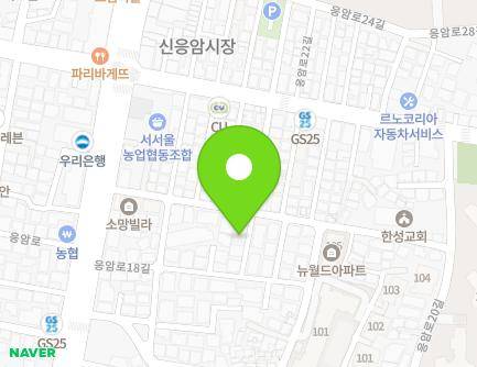 12-2 Eungam-ro 20-gil, Eunpyeong-gu, Seoul, Republic of Korea Map
