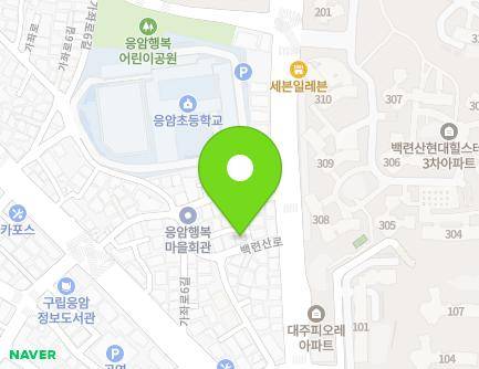 19-8 Baengnyeonsan-ro, Eunpyeong-gu, Seoul, Republic of Korea Map