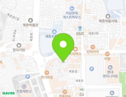 33-13 Gyedong-gil, Jongno-gu, Seoul, Republic of Korea Map