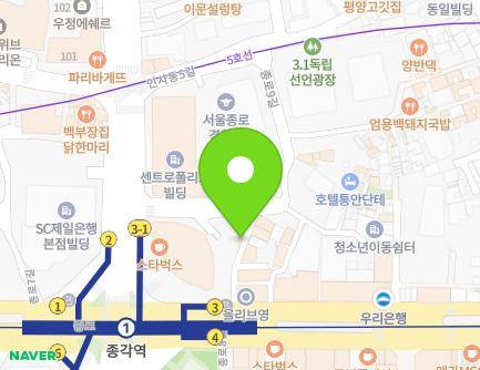 11 Jong-ro 9-gil, Jongno-gu, Seoul, Republic of Korea Map