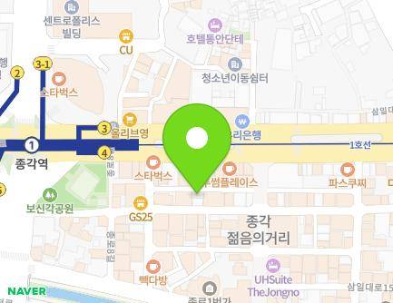 6-11 Jong-ro 12-gil, Jongno-gu, Seoul, Republic of Korea Map