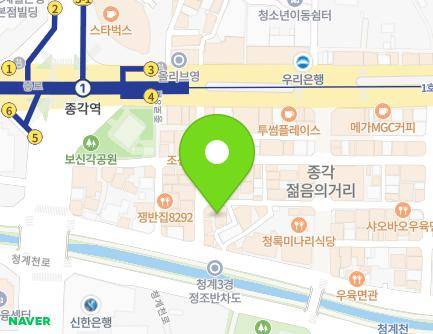 51 Samil-daero 17-gil, Jongno-gu, Seoul, Republic of Korea Map