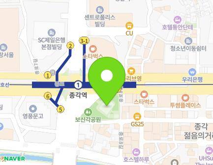 54 Jong-ro, Jongno-gu, Seoul, Republic of Korea Map