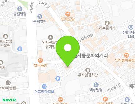 16 Insadong 9-gil, Jongno-gu, Seoul, Republic of Korea Map