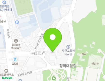 17-5 Jahamun-ro 26-gil, Jongno-gu, Seoul, Republic of Korea Map