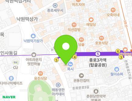 3 Supyo-ro 26-gil, Jongno-gu, Seoul, Republic of Korea Map