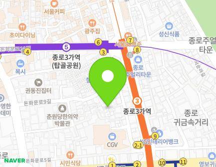 17-6 Donhwamun-ro 5ga-gil, Jongno-gu, Seoul, Republic of Korea Map