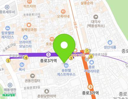 24 Donhwamun-ro 9ga-gil, Jongno-gu, Seoul, Republic of Korea Map