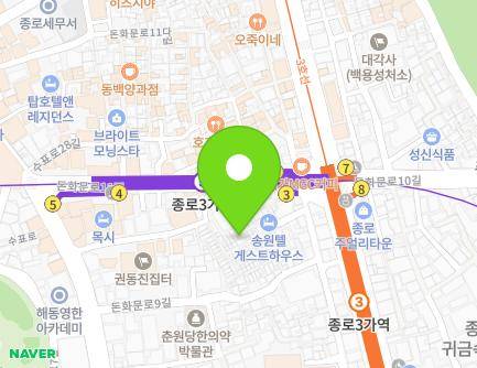 27-1 Donhwamun-ro 9ga-gil, Jongno-gu, Seoul, Republic of Korea Map