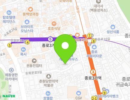 8-2 Donhwamun-ro 9ga-gil, Jongno-gu, Seoul, Republic of Korea Map