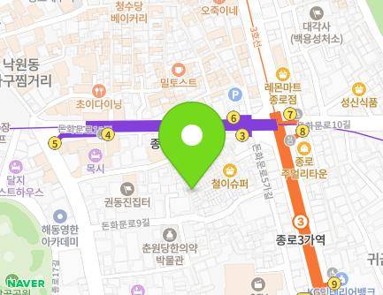 5-5 Donhwamun-ro 9ga-gil, Jongno-gu, Seoul, Republic of Korea Map