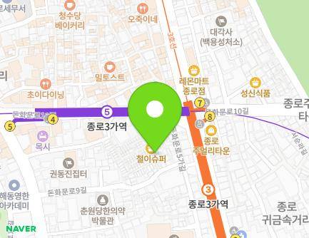 14-1 Donhwamun-ro 9ga-gil, Jongno-gu, Seoul, Republic of Korea Map