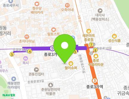 15-6 Donhwamun-ro 9ga-gil, Jongno-gu, Seoul, Republic of Korea Map