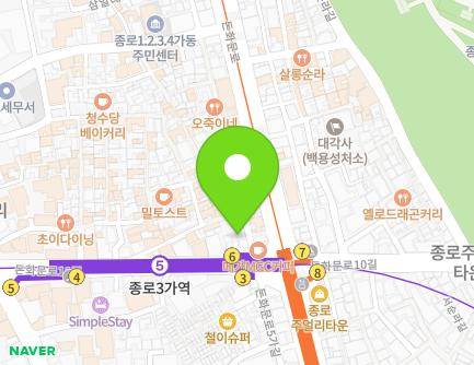3 Donhwamun-ro 11ga-gil, Jongno-gu, Seoul, Republic of Korea Map