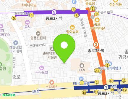 20-3 Supyo-ro 22-gil, Jongno-gu, Seoul, Republic of Korea Map