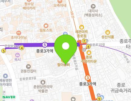 12-2 Donhwamun-ro 9ga-gil, Jongno-gu, Seoul, Republic of Korea Map