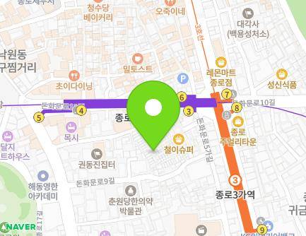 5-6 Donhwamun-ro 9ga-gil, Jongno-gu, Seoul, Republic of Korea Map